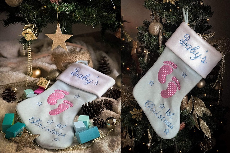 Baby's first Christmas stocking